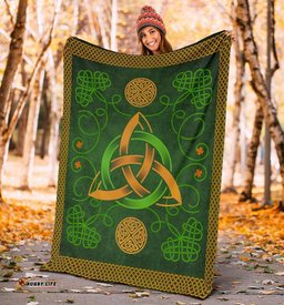 Celtic Premium Blanket Celtic Triquetra Knot