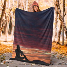 Australia Blankets Uluru Sky View