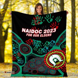 NAIDOC Week Aboriginal Art For Our Elders Blanket