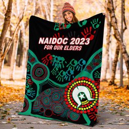 NAIDOC Week Aboriginal Art For Our Elders Blanket