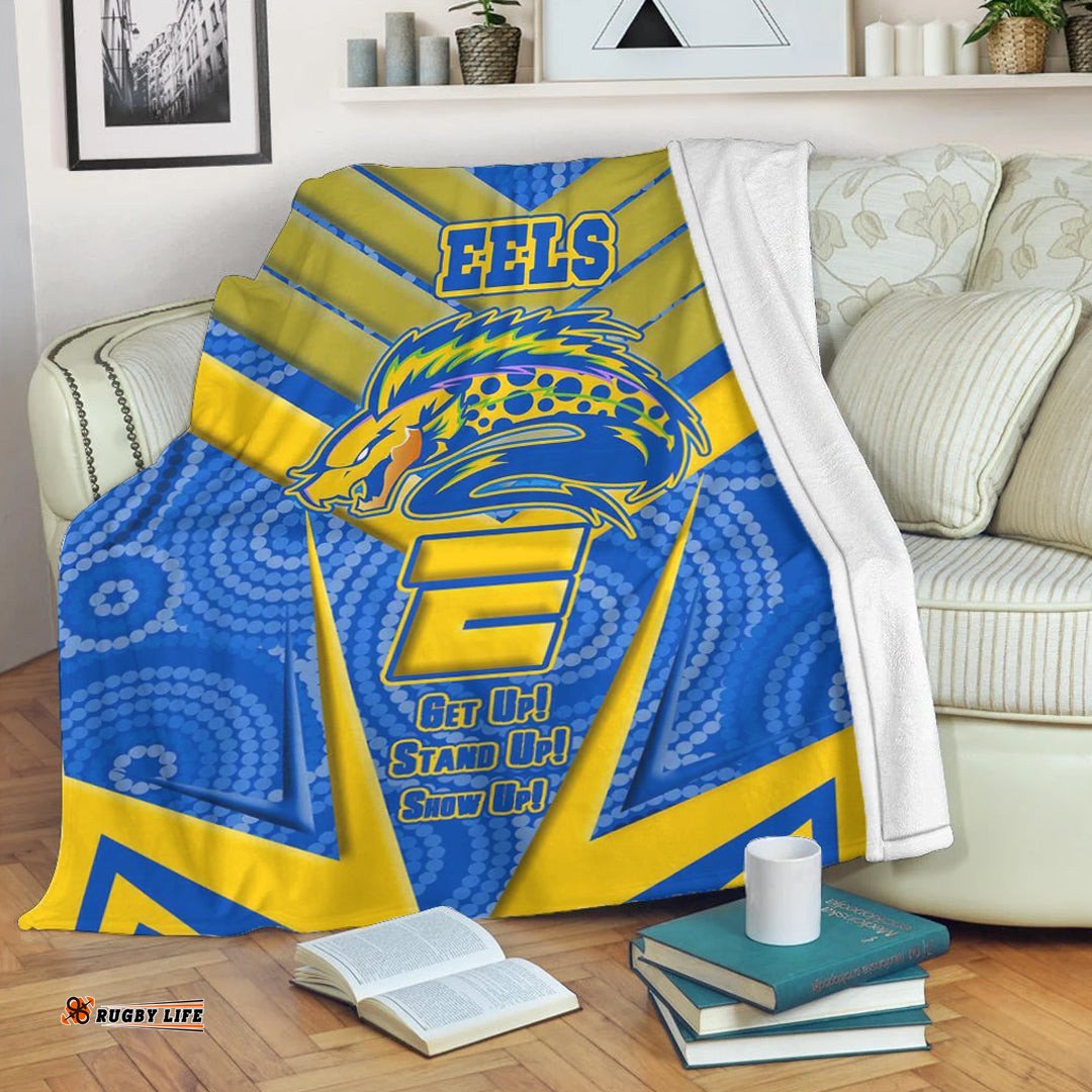 Parramatta Eelss Naidoc Sporty Style Premium Blanket