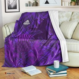 Scotland Premium Blanket Thistle Scottish Be Unique Ver.01