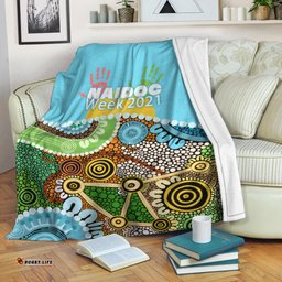 NAIDOC Week Premium Blanket Aboriginal Art