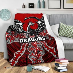 Dragons Premium Blanket St. George Aboriginal 04