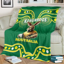 Australia Rugby Custom Blanket Kangaroos Make History Pacific Champions