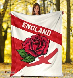 England Rugby Premium Blanket Sporty Style