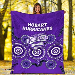 Hobart Hurricanes Aboriginal Cricket Blanket
