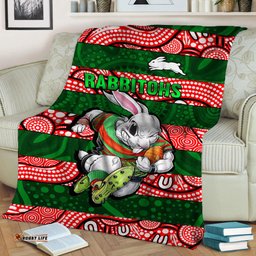 Rabbitohs Rugby The Bunnies Aboriginal Blanket