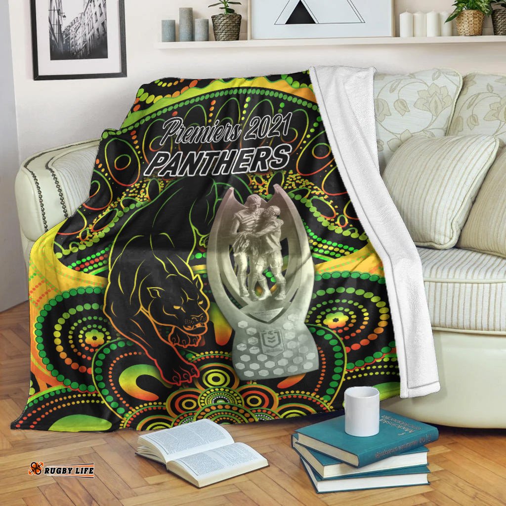 Penrith Panthers Premium Blanket Indigenous Premiers Trophy