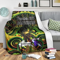 Penrith Panthers Premium Blanket Indigenous Premiers The King