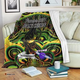 Penrith Panthers Premium Blanket Indigenous Premiers The King