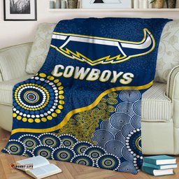 Panthers Rugby Aboriginal Art Blanket 03