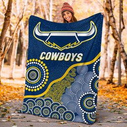Panthers Rugby Aboriginal Art Blanket 03