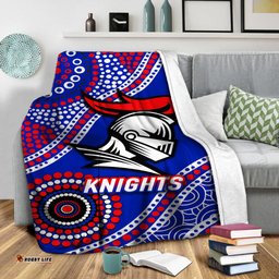 Knights Rugby Aboriginal Art Blanket