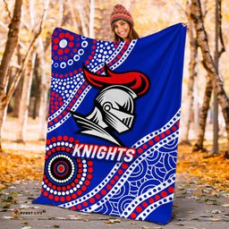 Knights Rugby Aboriginal Art Blanket