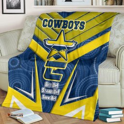 North Queensland Cowboys Naidoc Sporty Style Premium Blanket