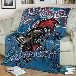 Knights Rugby Blanket Custom Super Knights Blanket