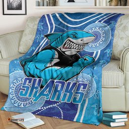 sharks rugby blanket custom sharks blanket rlt13