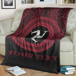 Isle of Man Celtic Personalised Premium blankets Legend of Isle of Man