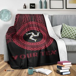 Isle of Man Celtic Personalised Premium blankets Legend of Isle of Man