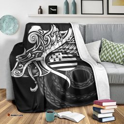 Brittany Celtic Premium Blanket Fury Dragon Celt