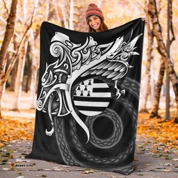 Brittany Celtic Premium Blanket Fury Dragon Celt