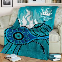 Brisbane Heat Aboriginal Cricket Blanket