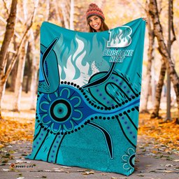 Brisbane Heat Aboriginal Cricket Blanket