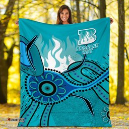 Brisbane Heat Aboriginal Cricket Blanket