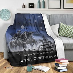 ANZAC Day Australia Light Horse Premium Blanket