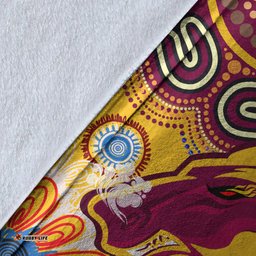 broncos 2022 rugby custom aboriginal blanket indigenous super broncos rlt13