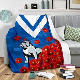 bulldogs premium blanket poppy flowers