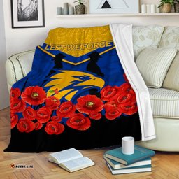 Eagles ANZAC Day Indigenous Art Blanket