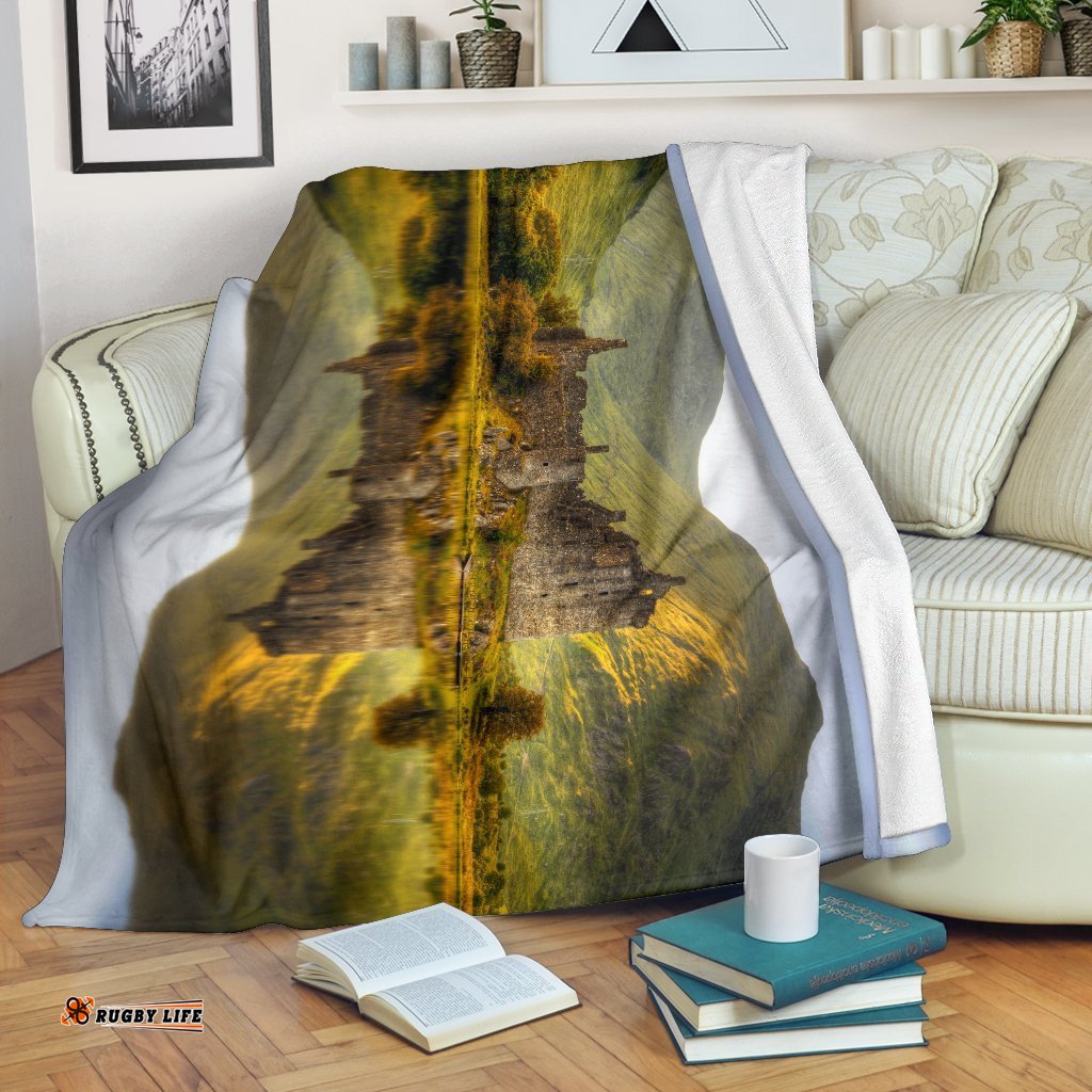 Scotland Kilchurn Castle Blanket
