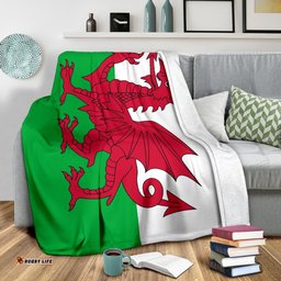 Wales Welsh National Flag Blanket