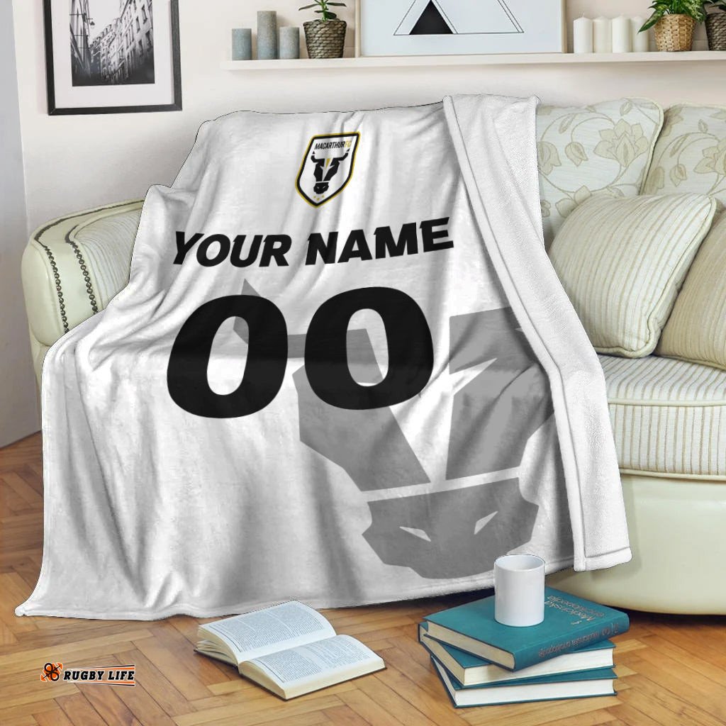 custom personalised macarthur pride blanket