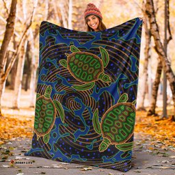 Turtle Premium Blanket Aboriginal No.2
