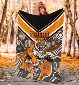 Wests Premium Blanket Tigers Indigenous