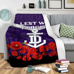 Dockers ANZAC Day Blanket Indigenous Art