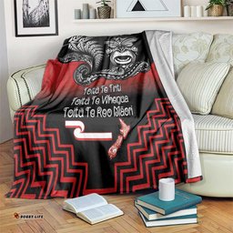 Aotearoa Toitu Te Tiriti Blanket New Zealand Honour the Treaty Fight Together