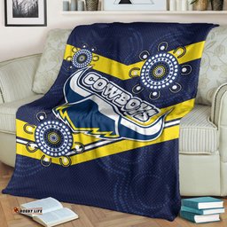 Cowboys Rugby Blanket Custom Aussie Cowboys Blanket