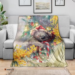 Have A Koalaty Christmas in July Blanket