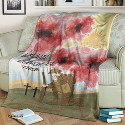 vibehoodie blanket anzac we will remember them premium blanket