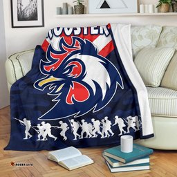 Sydney Premium Blanket Roosters ANZAC Style