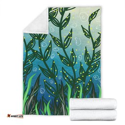 Australia Aboriginal Blanket - Nature Concept Aboriginal Style Blanket
