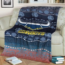 Cowboys Rugby Premium Blanket Version