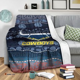 Cowboys Rugby Premium Blanket Version