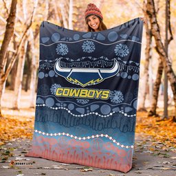Cowboys Rugby Premium Blanket Version
