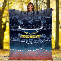 Cowboys Rugby Premium Blanket Version