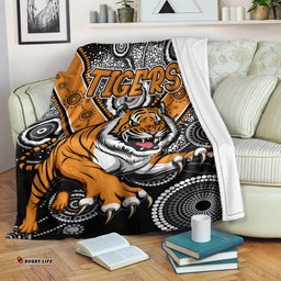 tigers rugby blanket custom super tigers blanket rlt13